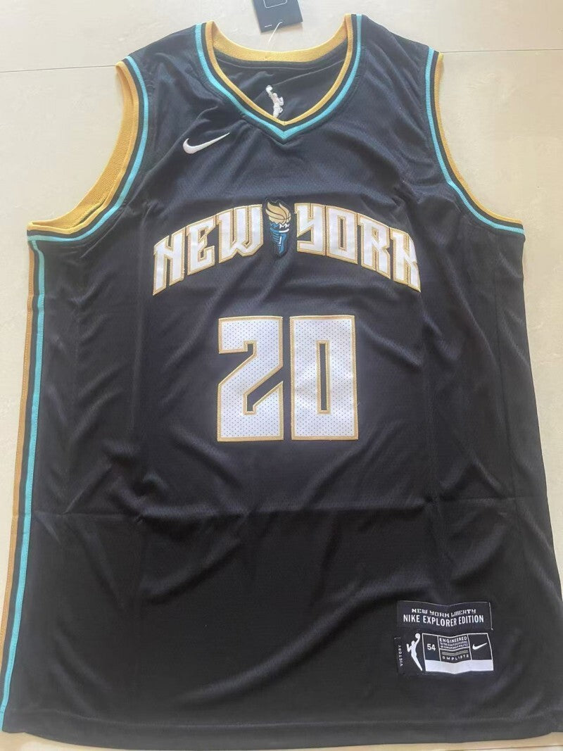 Stewart Laney-Hamilton #20 Sabrina Ionescu Team 20 # Black Style 2