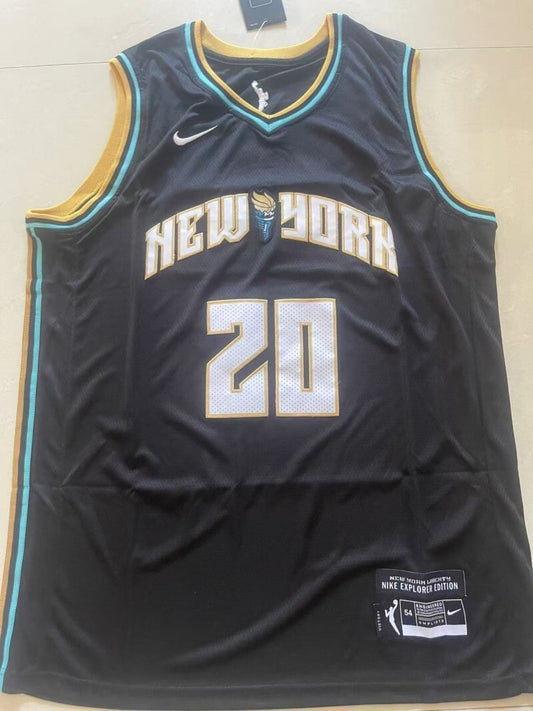 Stewart Laney-Hamilton #20 Sabrina Ionescu Team 20 # Black Style 2