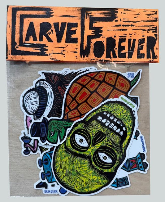 Sticker Pack Five  "4 inch Vinyl Stickers T-Shirts, Hoodie, Sweatshirt | InkThreadWorks.com