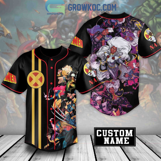 Storm X-Men ’97 Fan Personalized Baseball Jersey