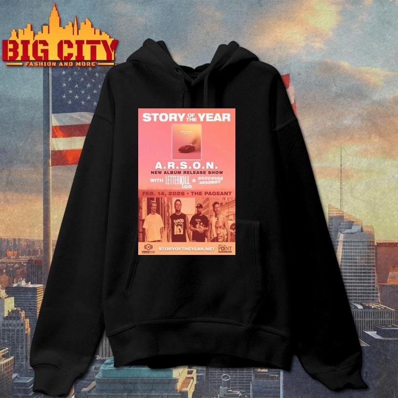 Story of the Year Feb 14 2026 The Pageant St. Louis Poster Shirt