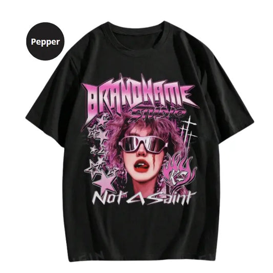 Street Life Men's Printed Short Sleeve Round Neck T-Shirt, Sweatshirt, Hoodie Size S- 3XL,Gift For Women Top Womenswear...