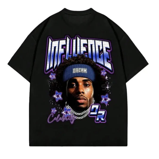 Street Life Men's Summer T-Shirt With Printed Portrait Tshirt, Sweatshirt, Hoodie Size S- 3XL,Gift For Women Top...