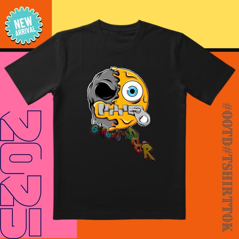 'Cute Party' Tee |   3D Cut & Neon Clash |   Trendy Essential for Dates/Parties/Streetwear