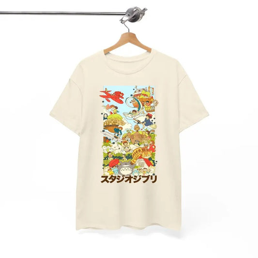 Studio Ghibli Movies Tshirt, Anime Tshirt, All Characters, Miyazaki Hayao, Howls Moving Castle, Totoro