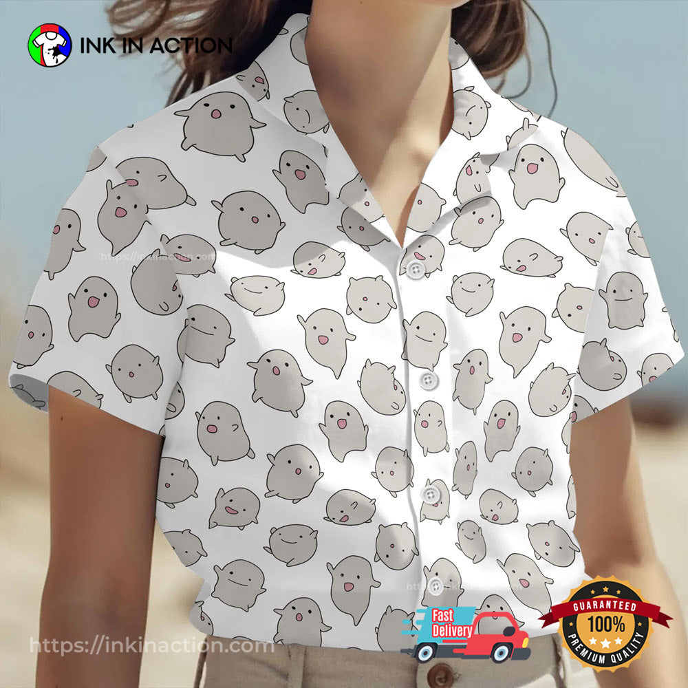 Studio Ghibli Warawara Hawaiian Shirt
