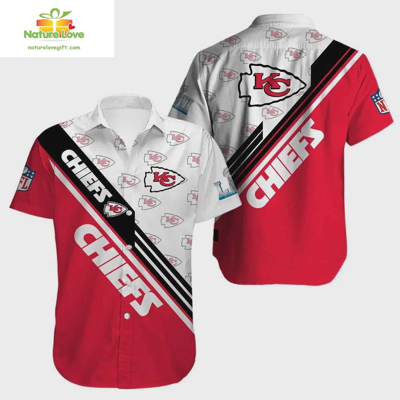 Kansas City Chiefs Hawaiian Shirt Football Team Spirit Aloha Style