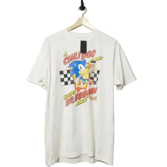 Stylish The Hedgehog Chili Dog T-Shirt Collection Exclusively for Hedgehog Fans - Graphic Tee Tops, Fashion Cotton, For Men, For Women