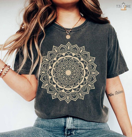 Subtle Anti Fascist FDT Mandala Political Tee, 8647 Trump Fascism Shirt, Pro Choice T-Shirt, Feminist Gift, Women's Right...