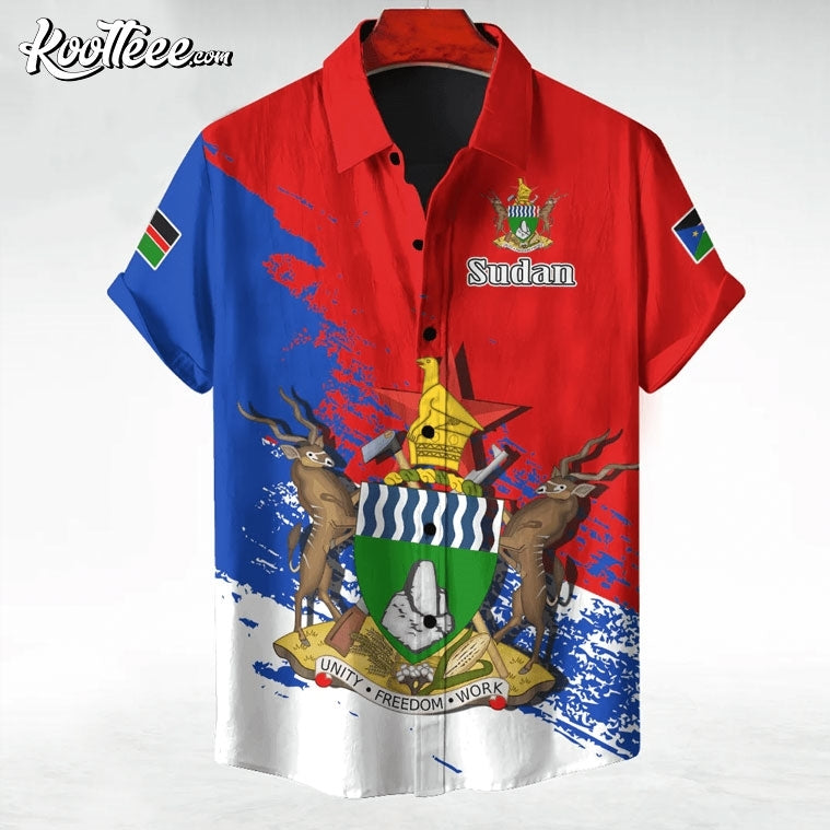 Sudan Custom Hawaiian Shirt