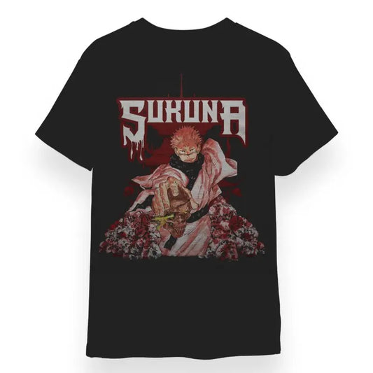 Sukuna Tee , Anime Sukuna Tshirt ,  Anime Sukuna Merch , Gift For Fans Anime , Gift For Birthday Menswear Top Underwear Streetwear Shortsleeve Tropical