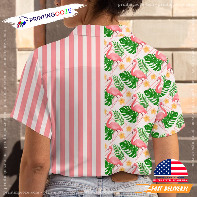 Summer Beach Flamingo Hawaiian Shirt