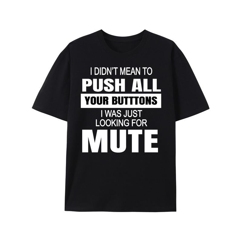 [Summer Graphic Tee] Summer Essential Graphic Tee - Soft Geometric Pattern Crew Neck, Casual Comfy Fit, Regular Fit, Cotton Fabric Made in USA