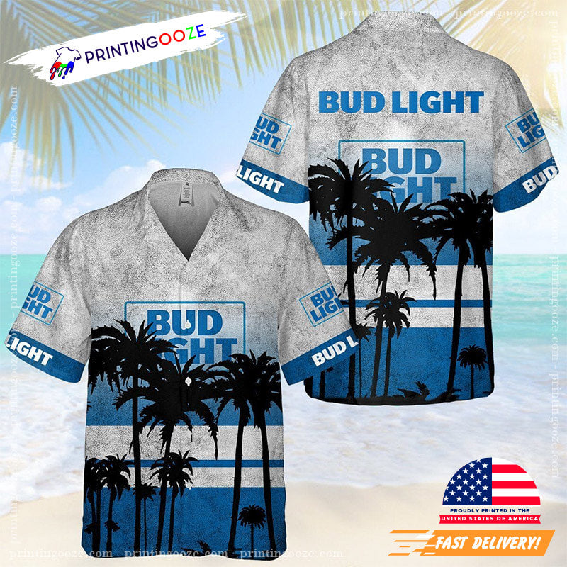 Summer Vibes Bud Light Hawaiian Shirt