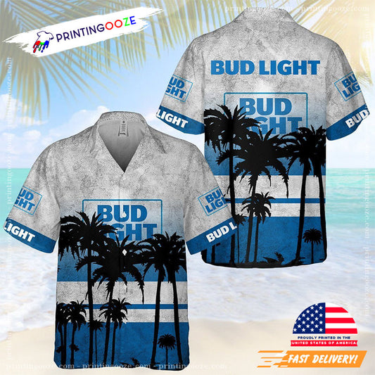 Summer Vibes Bud Light Hawaiian Shirt