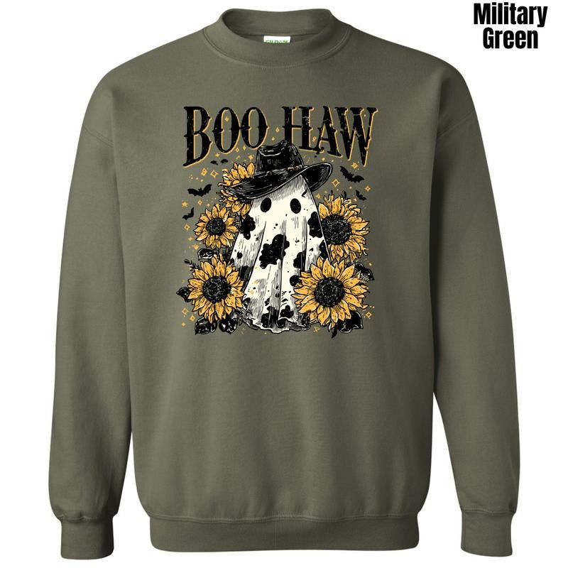 Sunflower Boo Haw Sweatshirt 'NLB' T-Shirts, Hoodie | InkThreadWorks.com