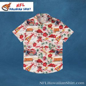 Surf's Up KC Chiefs Beach Party Hawaiian Shirt