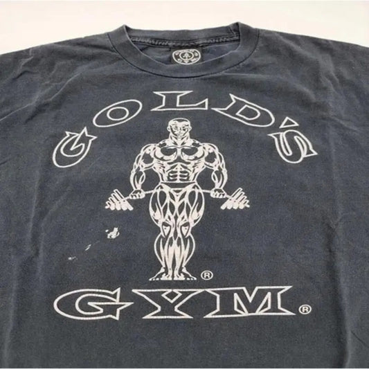 Vintage Golds Gym 1990s Retro T-shirt/Sweatshirt, Top Cotton Vintage Shirt