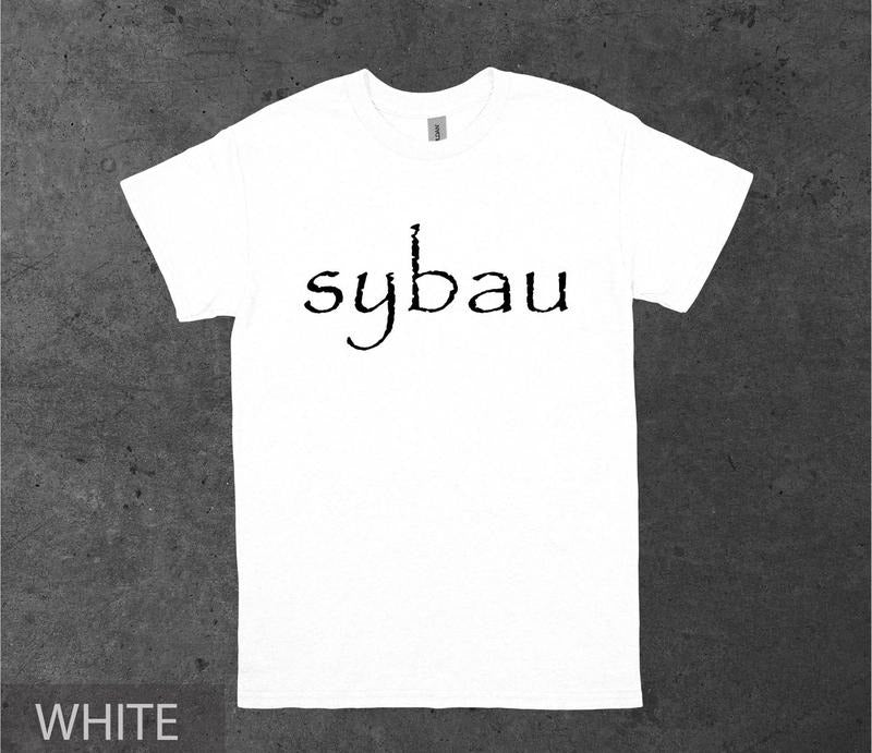 Sybau Graphic Tee, Weird Meme Shirt, Bold and Funny Casual Wear.