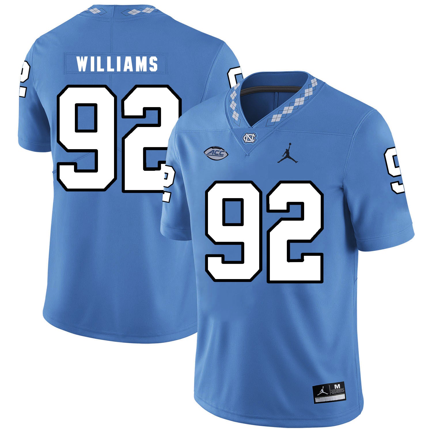 Sylvester Williams 92 Carolina Blue