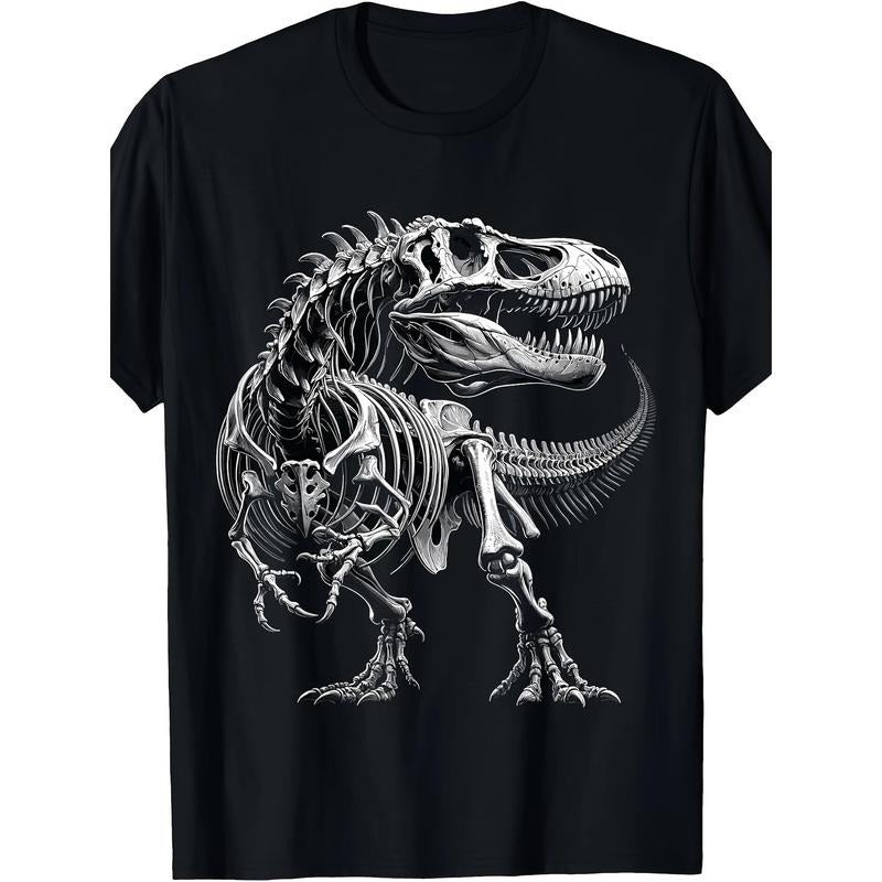 T-Rex Fossil Dinosaur Paleontologist T-Shirt Made in USA Hoodie, Sweatshirt | InkThreadWorks.com