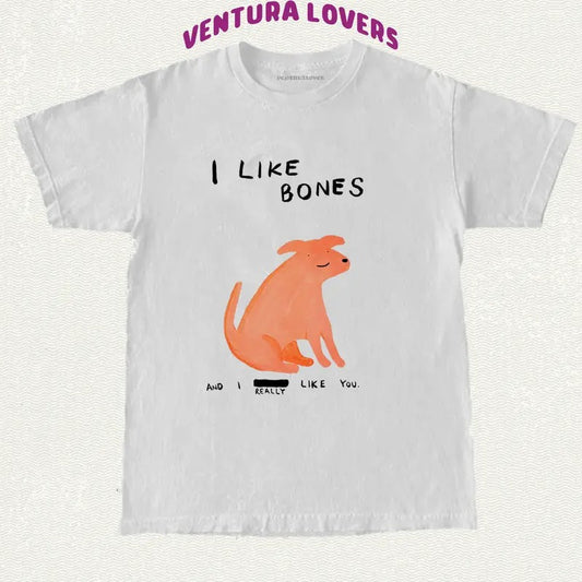 T-Shirt I Like Bones -Unisex T-Shirt, Gifts Hoodie, Sweatshirt | InkThreadWorks.com