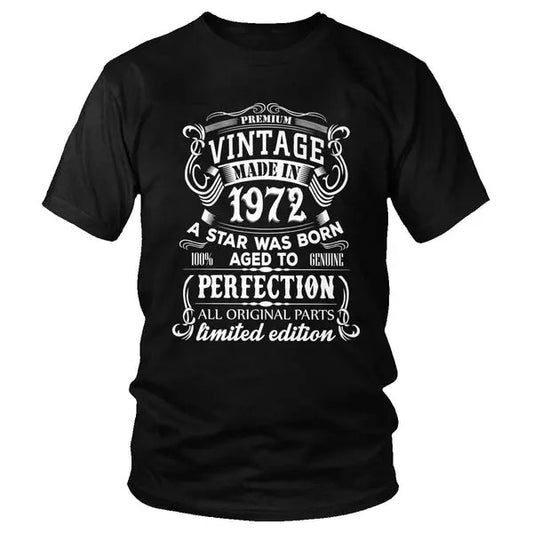 T-shirt Vintage 1972 Hoodie, Sweatshirt | InkThreadWorks.com