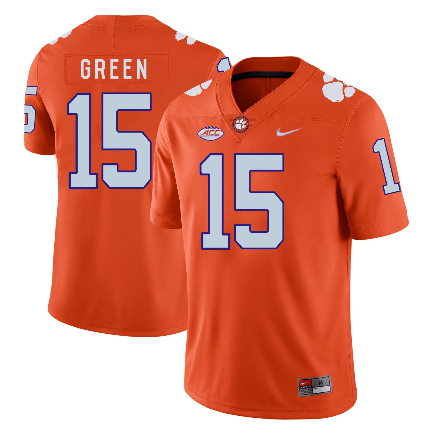 T.J. Green 15 Orange Style 1
