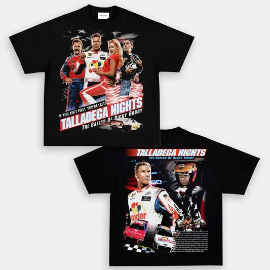 TALLADEGA NIGHTS TEE  Trending Movie T shirt Vintage 90s T-shirt gift for Movie fans gift for him gift for her unisex T-shirt Urbanwear Shirt