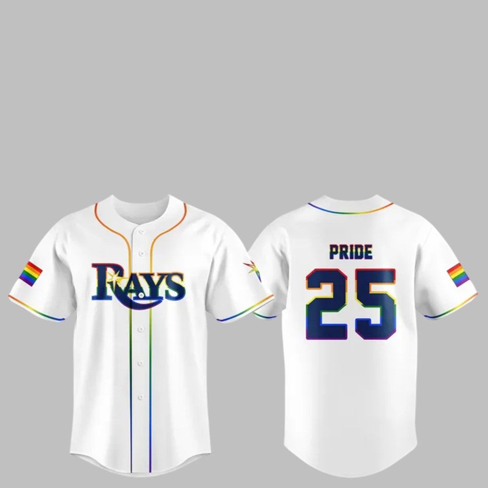 TB Rays Pride Night Jersey 2025 - Grishko.com