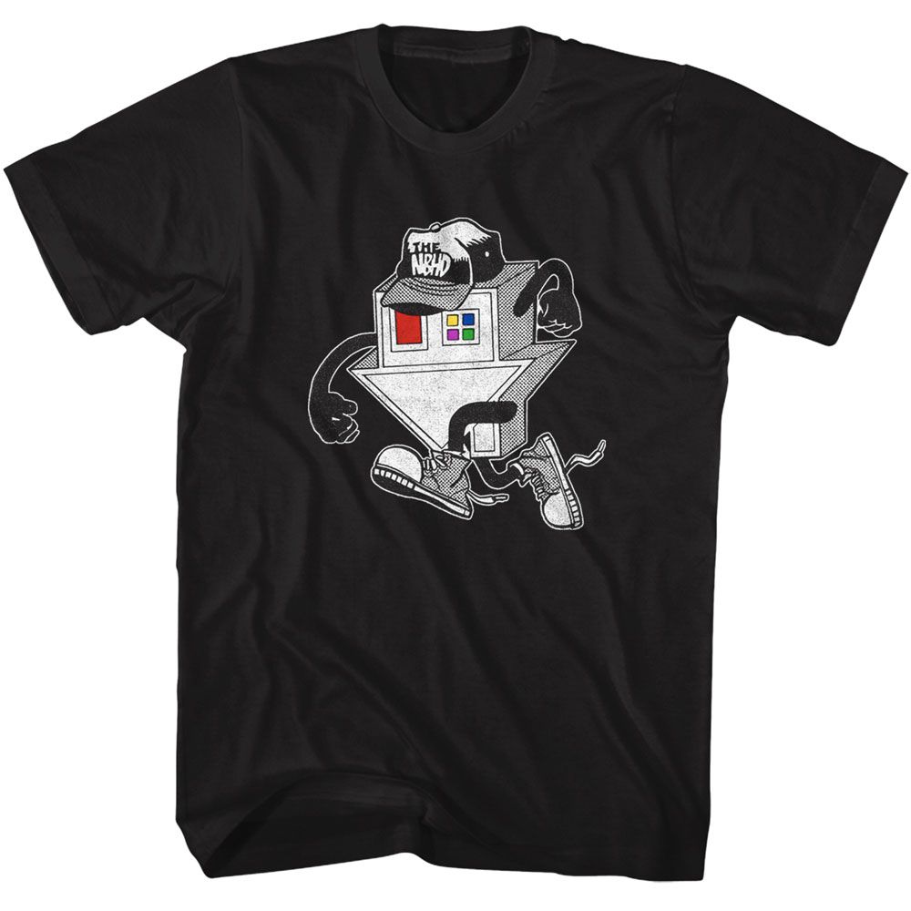 The Neighbourhood - Running Logo - American Classics - Solid Black Adult Short Sleeve T-Shirt