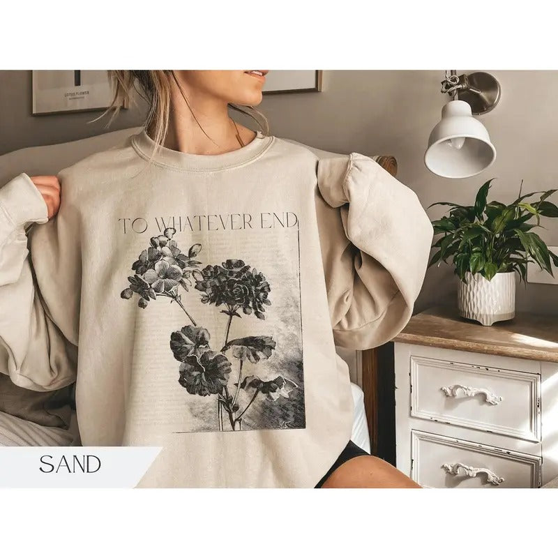 TOG Fan Shirt, To Whatever End, Throne of Glass Inspired, Aelin Quote, Bookstagram Merch, ACOTAR Apparel Gift, Sarah J...