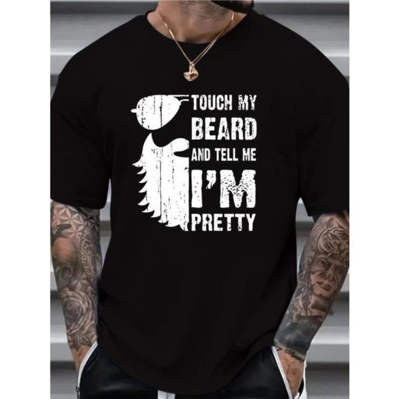 TOUCH MY BEARD Casual T-shirt