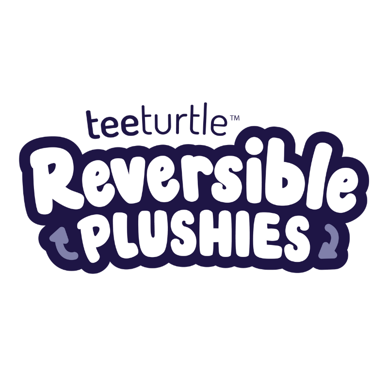 TeeTurtle Reversible Cat Plushie (Russian Blue)