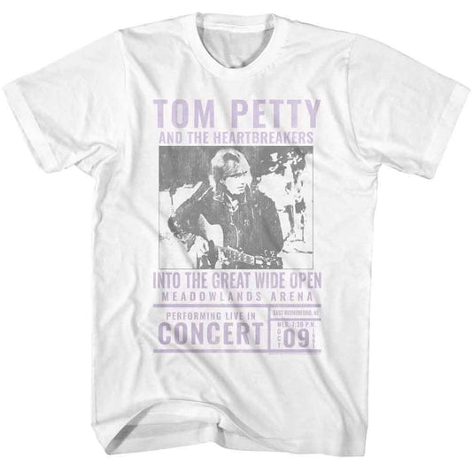 Tom Petty - Into The Great Wide Open - American Classics - White Adult Short Sleeve T-Shirt