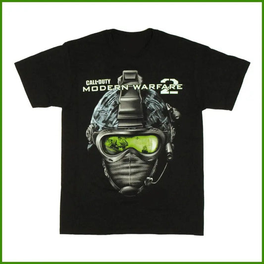 TSHIRT-SALE Call of Duty Modern Warfare 2 Helmet T Shirt All Size Cotton Menswear Top Decoration Hoodie, Sweatshirt