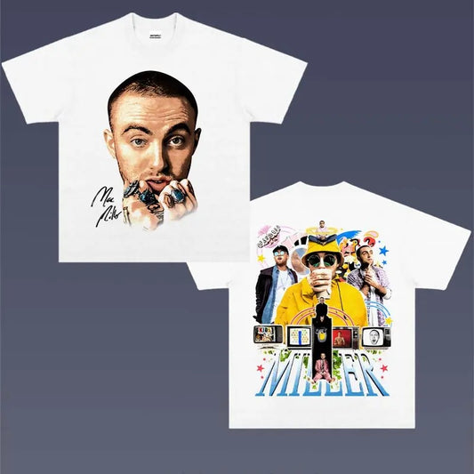 TTP Clothings MAC MILLER 1.2 Tshirt Sweatshirt Hoodie 2 Sides Gift For Girl Friends, Graphic Tees, Music tour, Gift For Fans