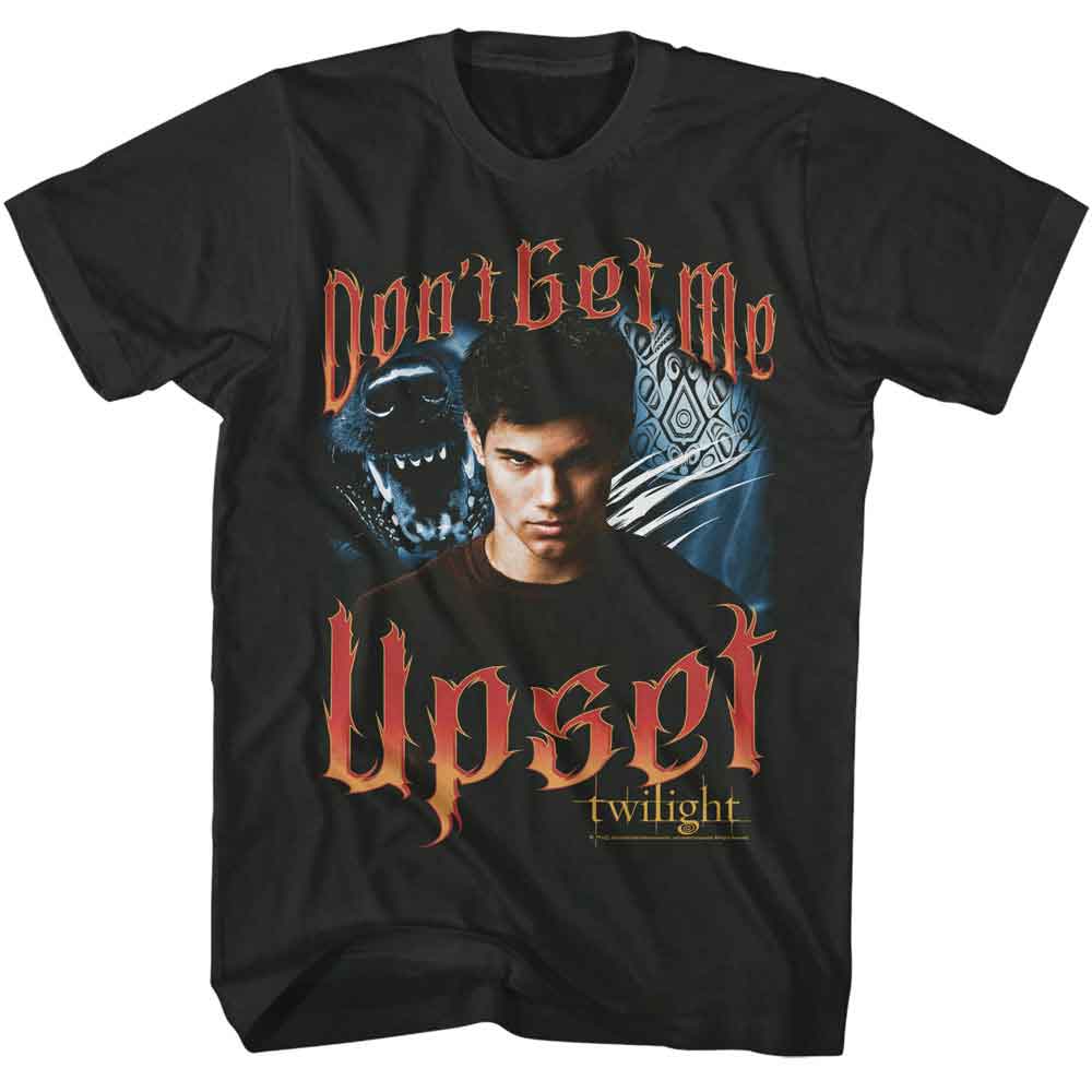 Twilight - Dont Get Me Upset - American Classics - Solid Gray Adult Short Sleeve T-Shirt