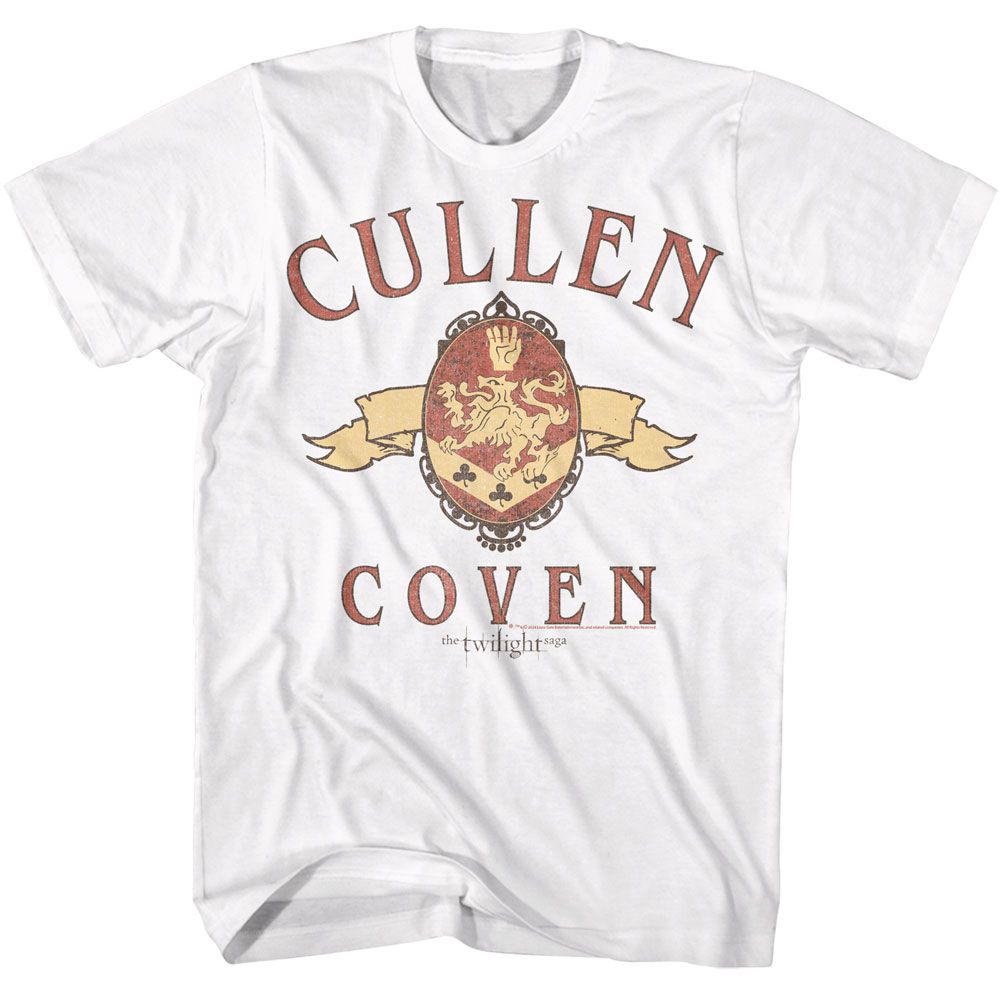 Twilight - Cullen Coven Preppy - American Classics - Solid White Adult Short Sleeve T-Shirt