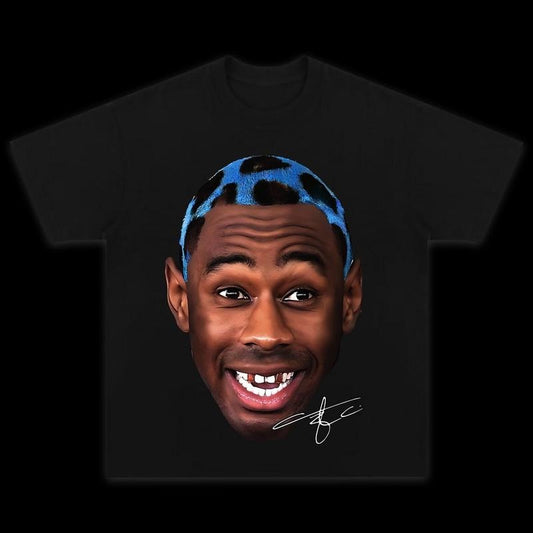 TYLER THE CREATOR BIG FACE GRAPHIC TEE - STREETWEAR