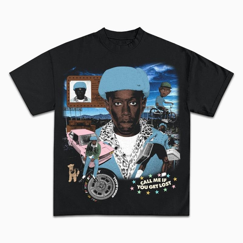 TYLER THE CREATOR JUMBO GRAPHIC T-SHIRT - STREETWEAR