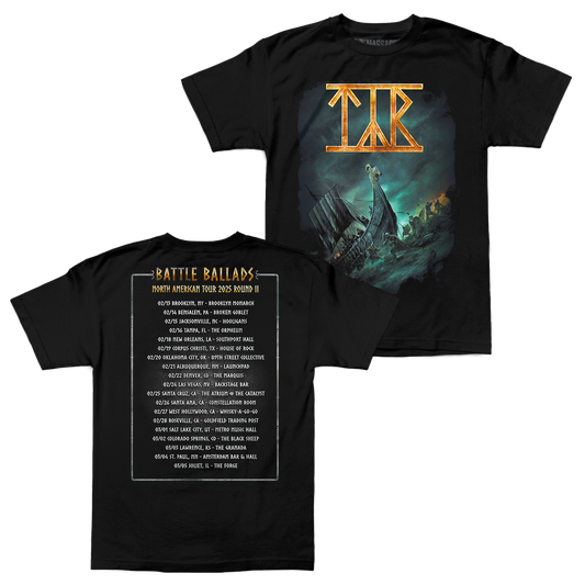 Tyr "Battle Ballads 2025 Tour" Shirt