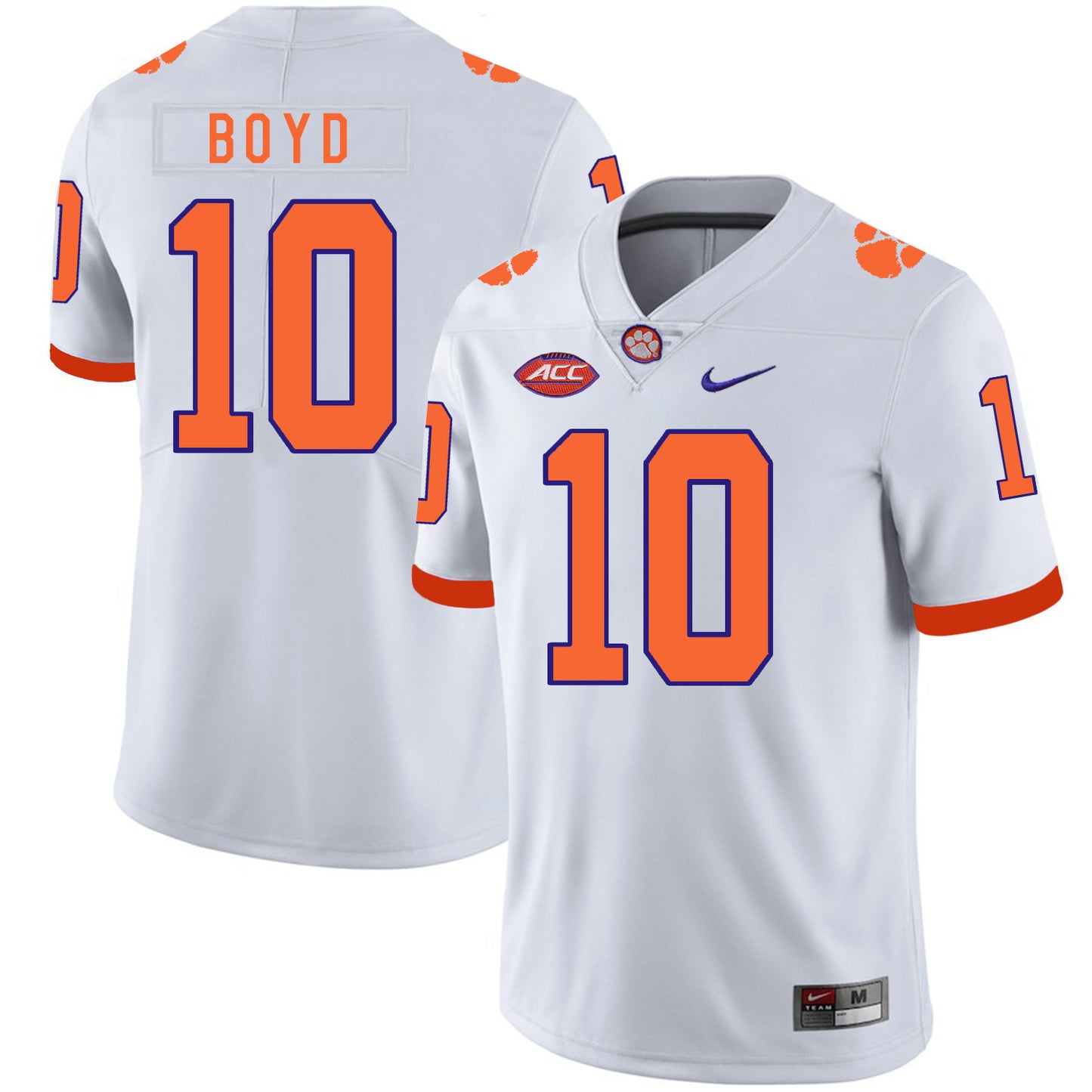 Tajh Boyd 10 White