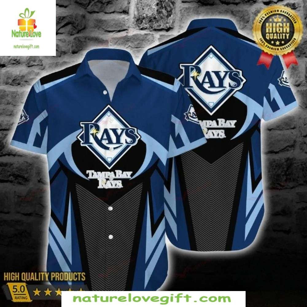 MLB Tampa Bay Rays Hawaiian Shirt Stylish Baseball Aloha Apparel