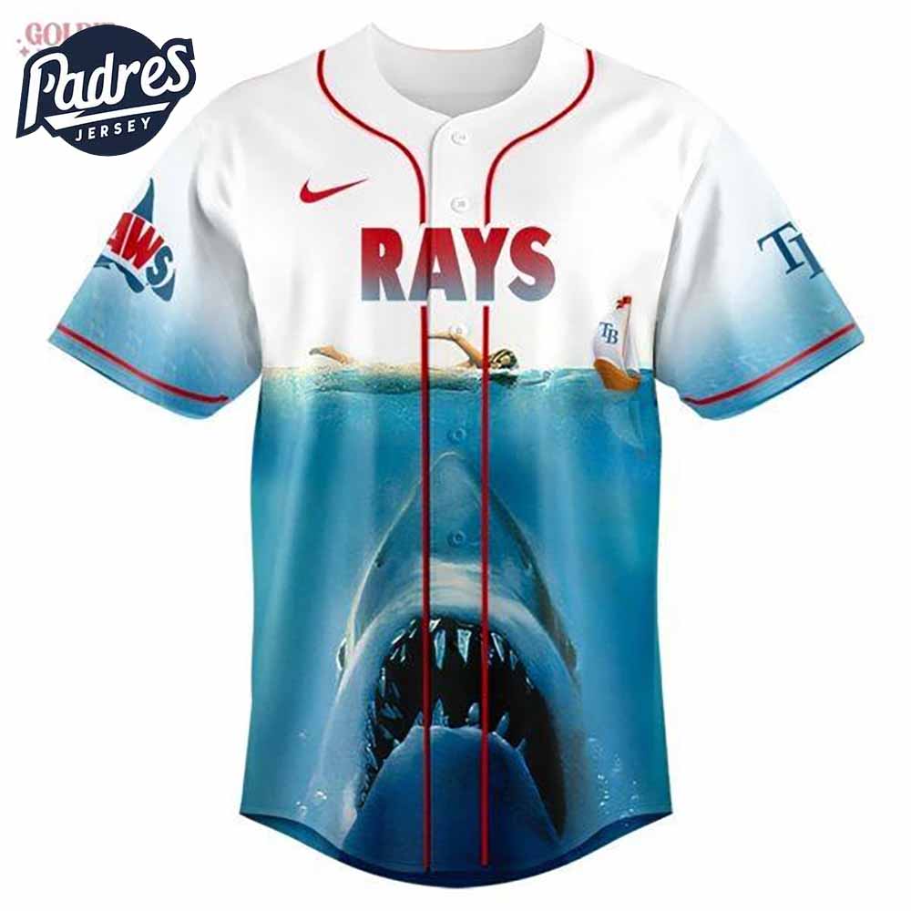 Tampa Bay Rays x Jaws 2025 Baseball Jersey - Padres Jersey Oasis: Elevate Your Baseball Style Game
