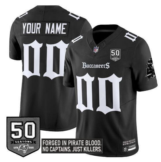 Tampa Bay Buccaneers Active Player Custom Black F.U.S.E. 'Gothic Pirate Shadows