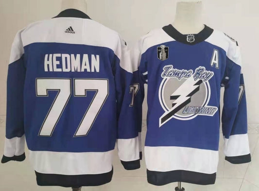 Tampa Bay Lightning #77 Victor Hedman Style 4