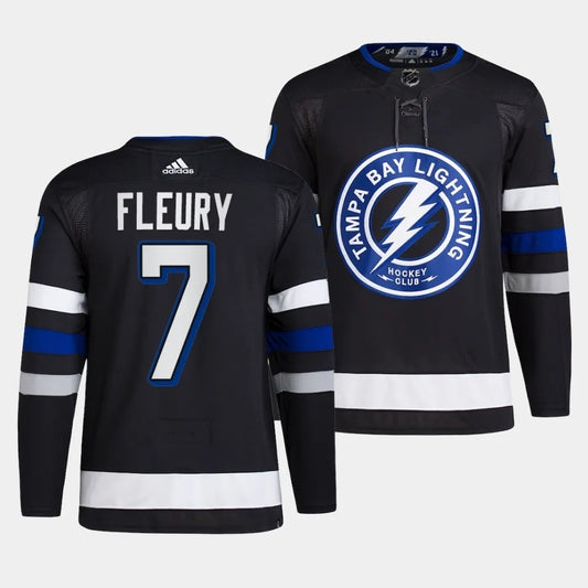 Tampa Bay Lightning #7 Haydn Fleury 2023-24 Alternate Black