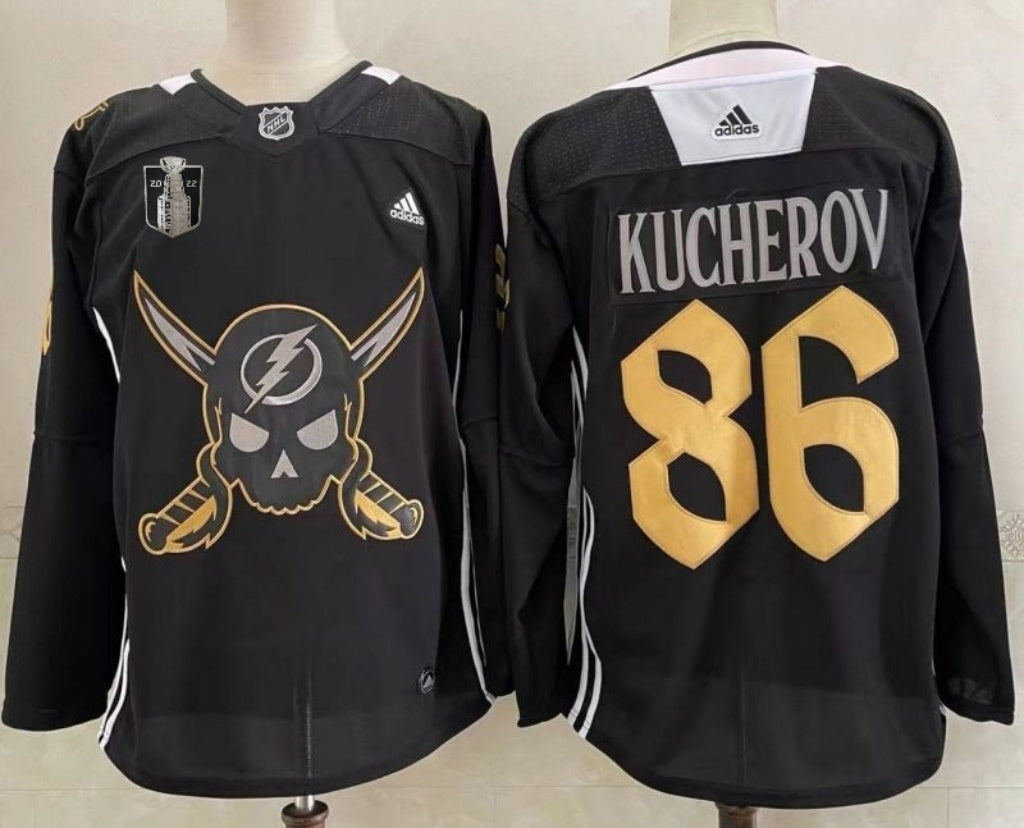 Tampa Bay Lightning #86 Nikita Kucherov Style 3