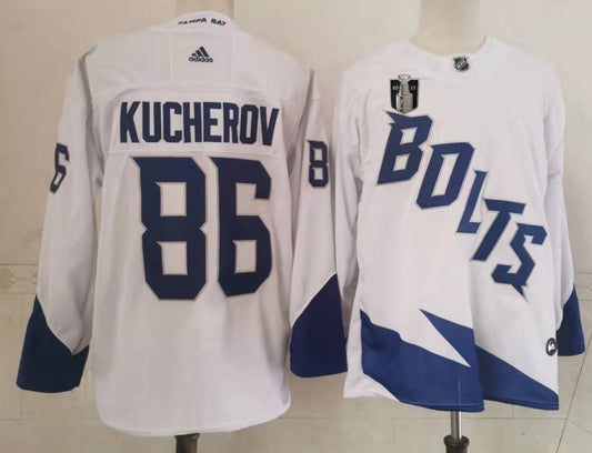 Tampa Bay Lightning #86 Nikita Kucherov Style 4